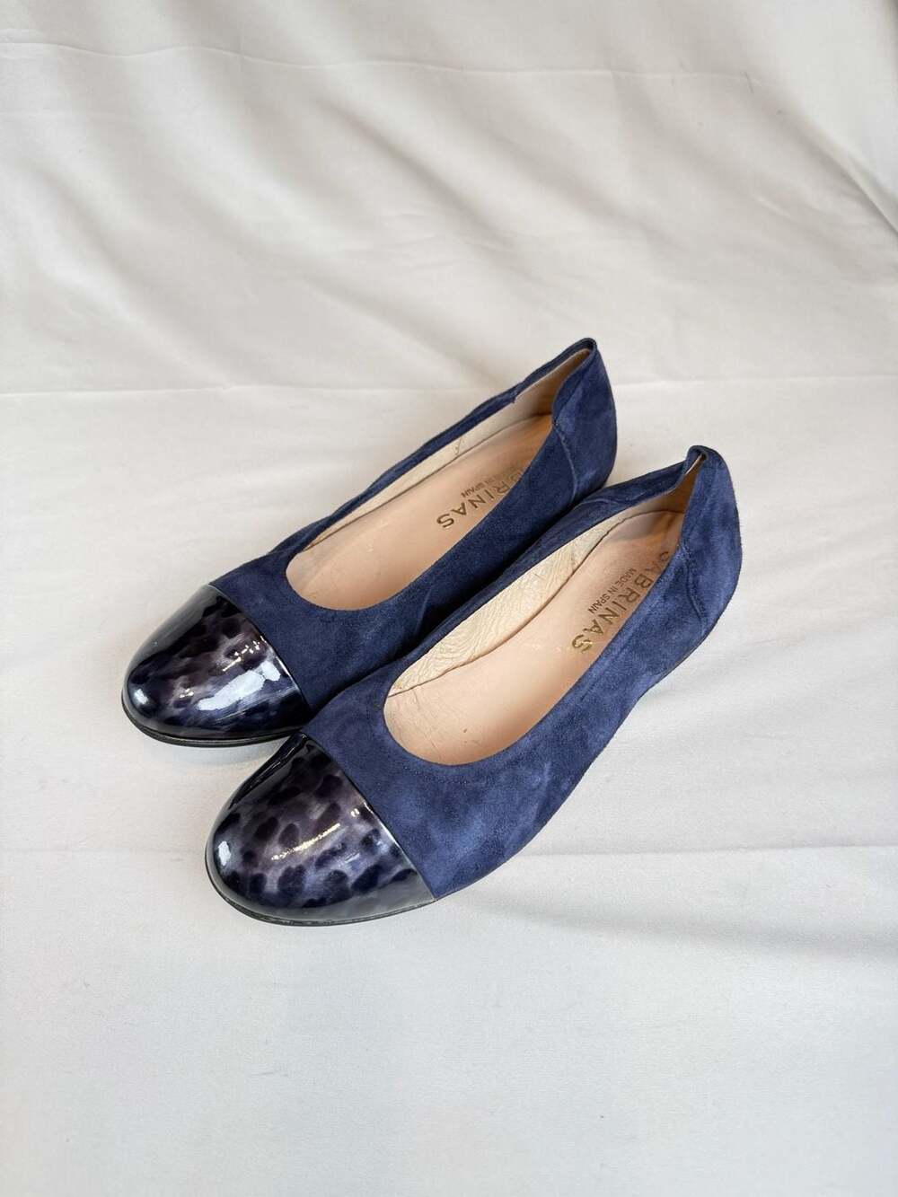 Balletcore Quiet Luxury Old Money Timeless Sabrinas Blue Suede Patent Animal Pri